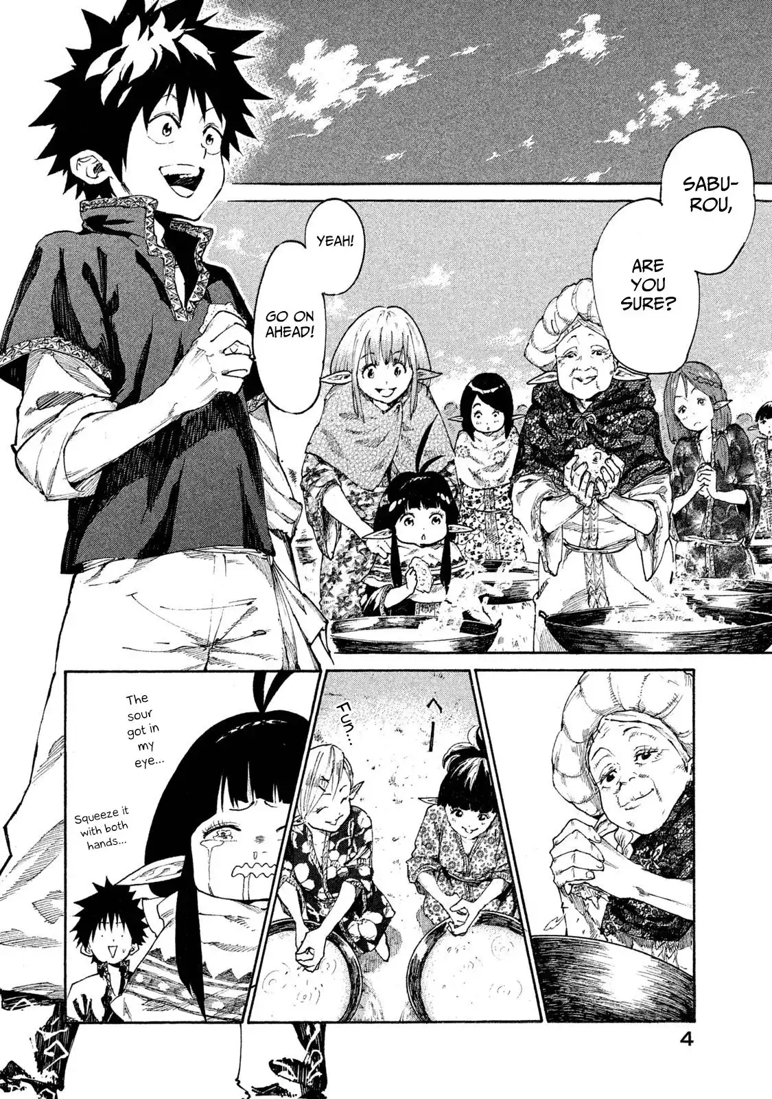 Mazumeshi Elf to Yuboku gurashi Chapter 6 7